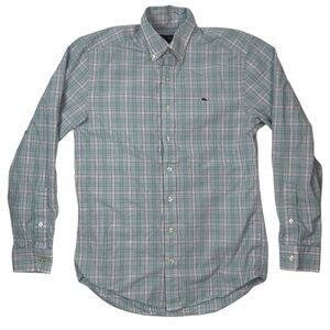 Vineyard Vines Men’s Slim Fit Whale Shirt – Long Sleeve Button Down – Size Small